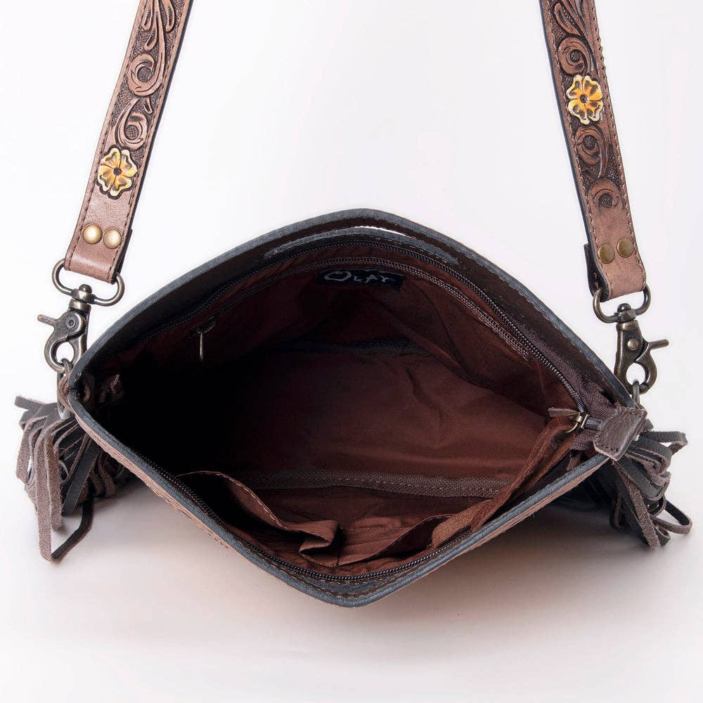 LS Western - LC-KBG188 Clutch Genuine Leather women bag western Bag: KBG188