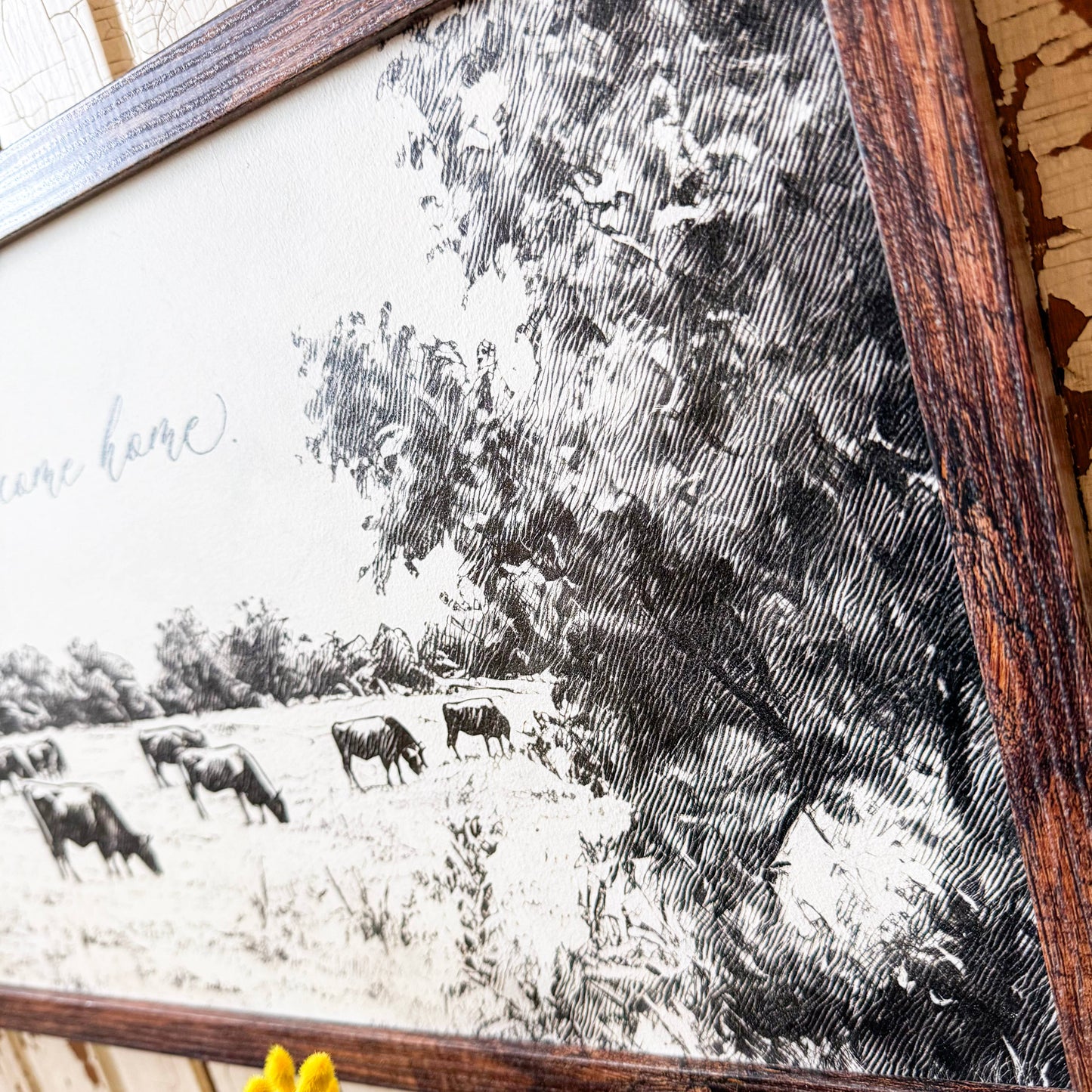 WillowBee Signs & Designs - Love You Till the Cows Come Home Wood Sign