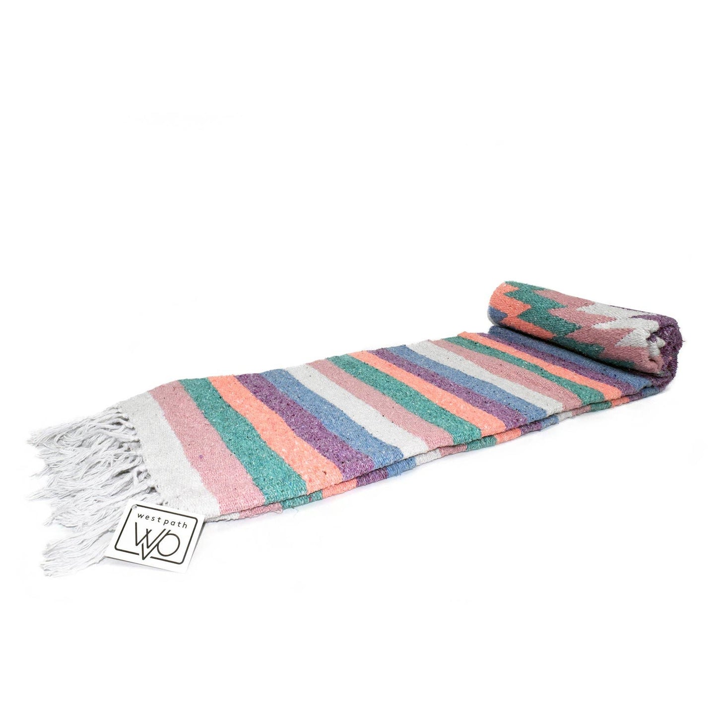 West Path - Purple Pastel Aztec Diamond