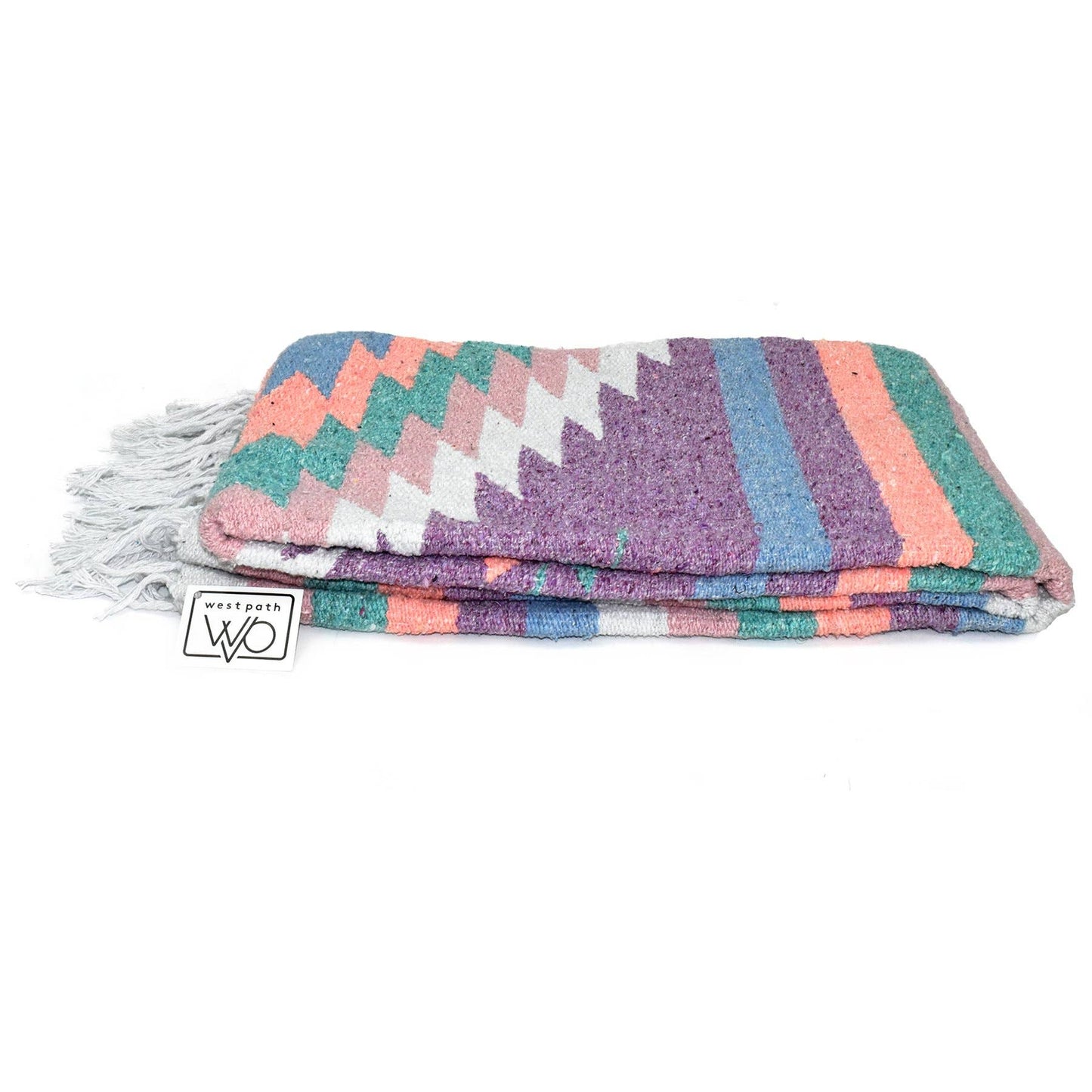 West Path - Purple Pastel Aztec Diamond
