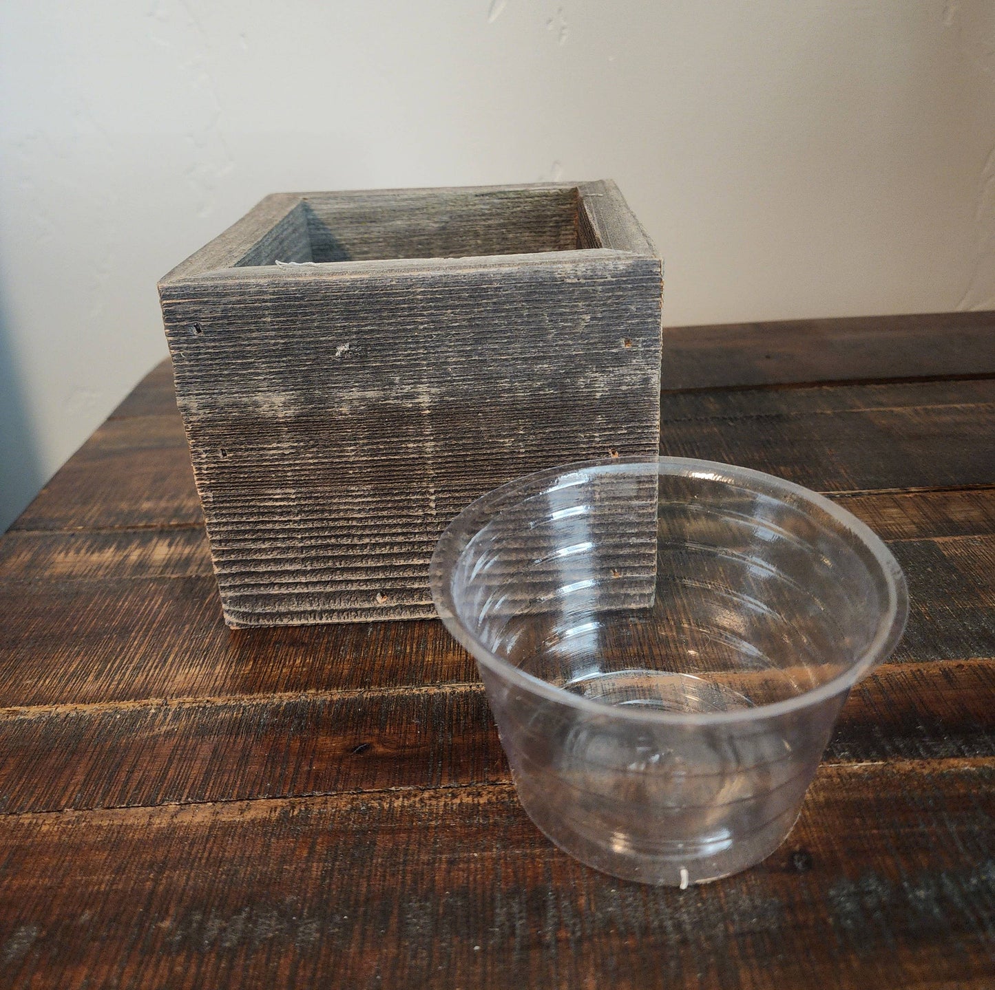 Love Reclaimed - Rustic Love You Mama Reclaimed Wood Planter Box