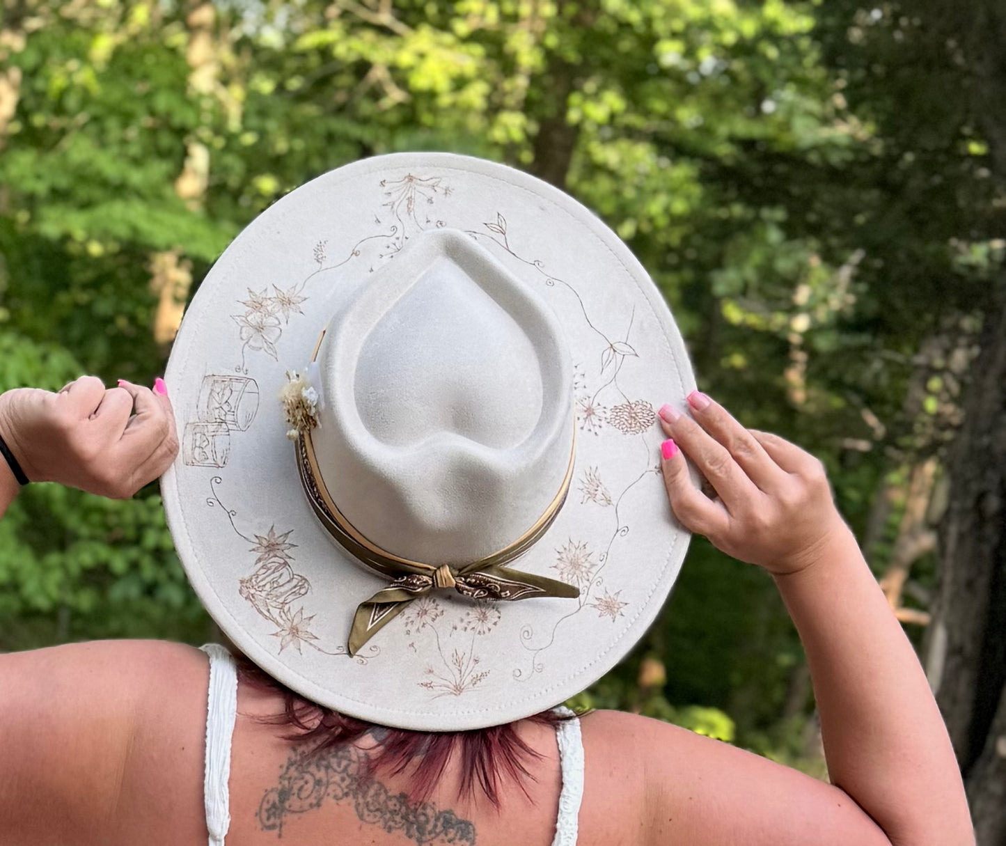 Dandelion Cowgirl Hat