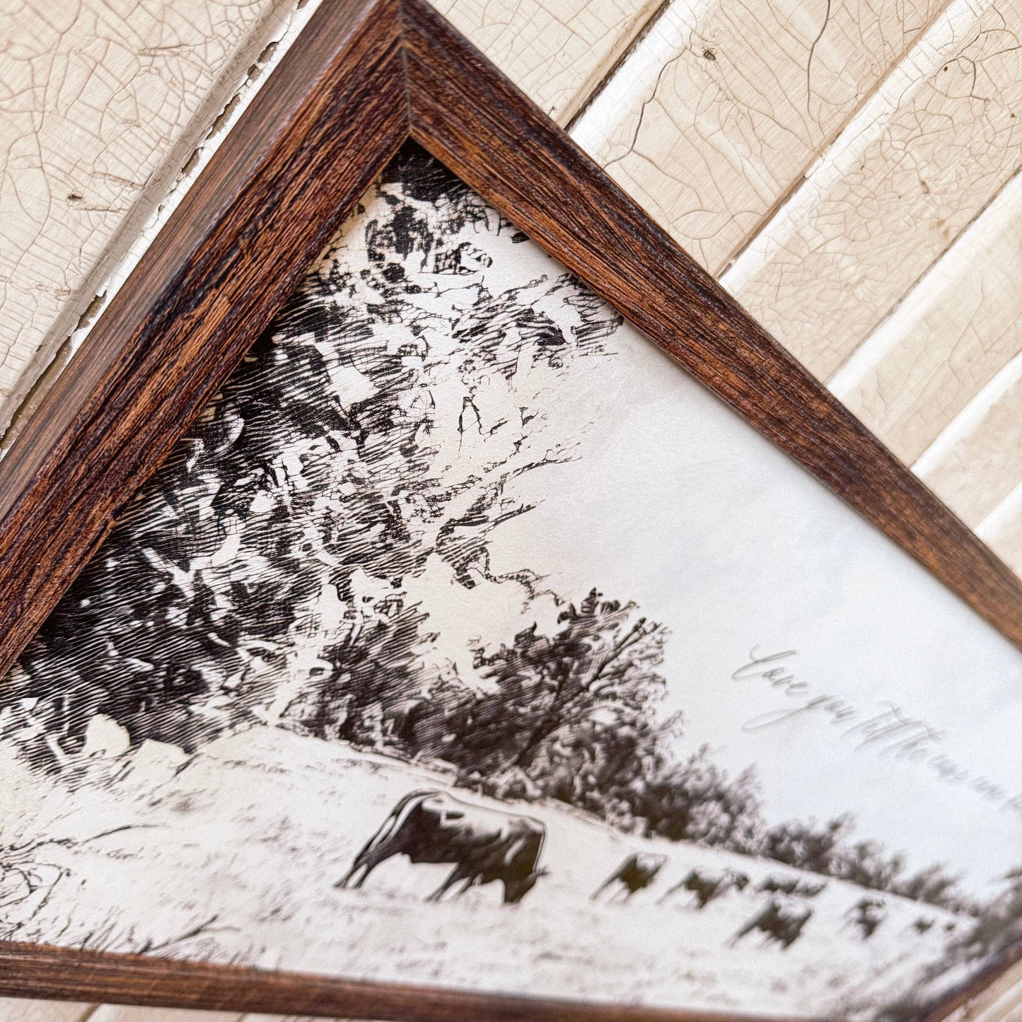 WillowBee Signs & Designs - Love You Till the Cows Come Home Wood Sign
